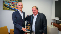 CHEFE DE ESTADO-MAIOR DO EXÉRCITO RECEBIDO NOS PAÇOS DO CONCELHO POR JOSÉ CARLOS ROLO