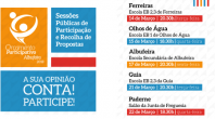 RECOLHA DE PROPOSTAS PARA O ORÇAMENTO PARTICIPATIVO 