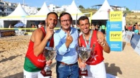 PORTUGAL SAGROU-SE CAMPEÃO EUROPEU DE FUTEVÓLEI NA PRAIA DOS PESCADORES