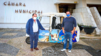 VIAGEM DE TUK-TUK PROMOVE ALBUFEIRA PELA ESTRADA NACIONAL 2