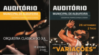 AUDITÓRIO MUNICIPAL VOLTA A RECEBER PÚBLICO COM “CLÁSSICOS LIGHT’20” E BANDA DO FILME ‘VARIAÇÕES’