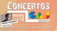 DIOGO PIÇARRA ATUA EM ALBUFEIRA NO 2º ESPETÁCULO DO CICLO DE CONCERTOS GAJ