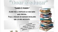 MUNICÍPIO PROMOVE CAMPANHA DE RECOLHA DE MANUAIS ESCOLARES USADOS