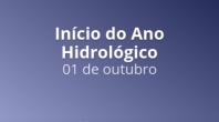 Início do ano hidrológico