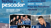 FESTIVAL DE FOLCLORE, TOY E DIAPASÃO ANIMAM  FESTAS DO PESCADOR DE ALBUFEIRA