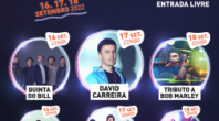 FESTIVAL DA CATAPLANA, QUINTA DO BILL E DAVID CARREIRA ANIMAM 2.ª EDIÇÃO DO NEVER ENDING SUMMER