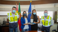 VICE-PRESIDENTE RECEBE CIDADÃ QUE EM AGOSTO SALVOU A VIDA A UM JOVEM QUE SE ENCONTRAVA DE FÉRIAS NO CONCELHO