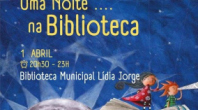 CRIANÇAS PASSAM UMA NOITE NA BIBLIOTECA