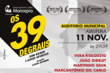 AUDITÓRIO APRESENTA A COMÉDIA “OS 39 DEGRAUS”