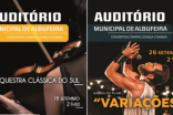 AUDITÓRIO MUNICIPAL VOLTA A RECEBER PÚBLICO COM “CLÁSSICOS LIGHT’20” E BANDA DO FILME ‘VARIAÇÕES’