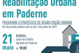 MUNICÍPIO APRESENTA PROGRAMA ESTRATÉGICO DE REABILITAÇÃO URBANA DA ALDEIA DE PADERNE