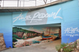 ARTE URBANA DÁ NOVA VIDA A ESPAÇO PÚBLICO 