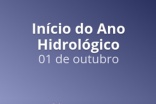 Início do ano hidrológico