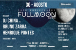 “FULLMOON” DE 30 DE AGOSTO ENCERRA O CICLO DAS LUAS CHEIAS DE VERÃO NA PRAIA DA GALÉ 